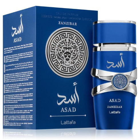 Lataffa Asad Zanzibar 100ml Eau De Parfum for Men - New 2024 Release