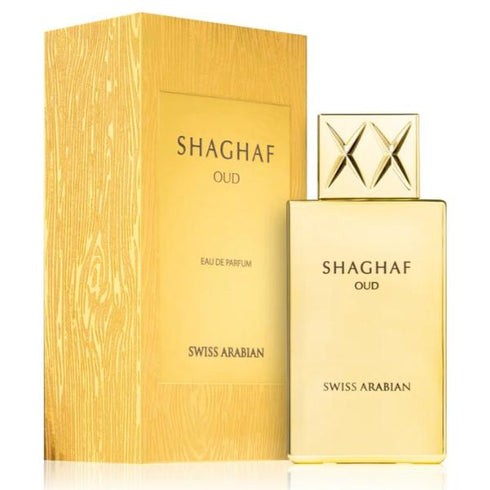 Swiss Arabian Shaghaf Oud Sweet Loud & Luxurious Oriental Perfume for Men and Women with Rose, Oud, and Saffron Notes