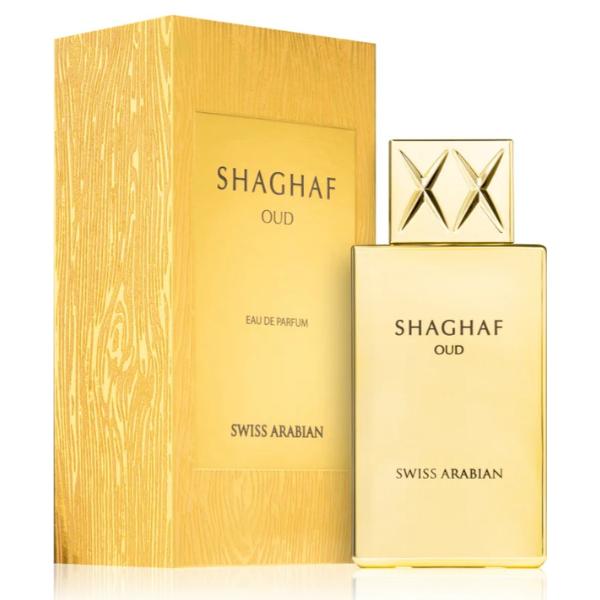 Swiss Arabian Shaghaf Oud Sweet Loud & Luxurious Oriental Perfume for Men and Women with Rose, Oud, and Saffron Notes