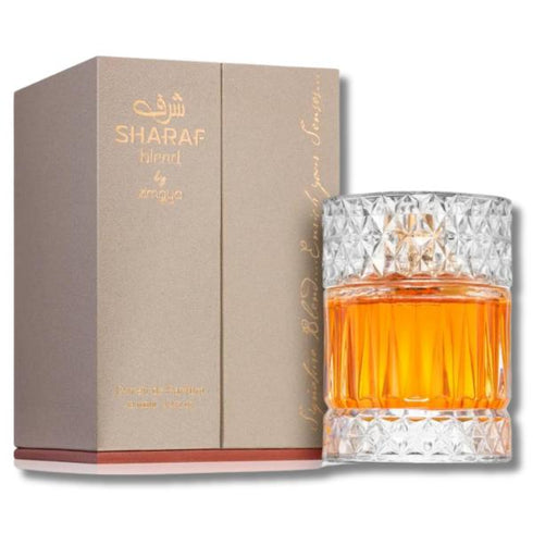 Sharaf Blend By Zimaya Eau De Parfum 100ml Unisex Luxurious Aromatic Spicy Fragrance for Gourmand Lovers