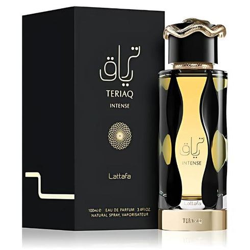 Teriaq Intense by Lattafa 100ml Edp Spray Unisex Arabian Oud Perfume