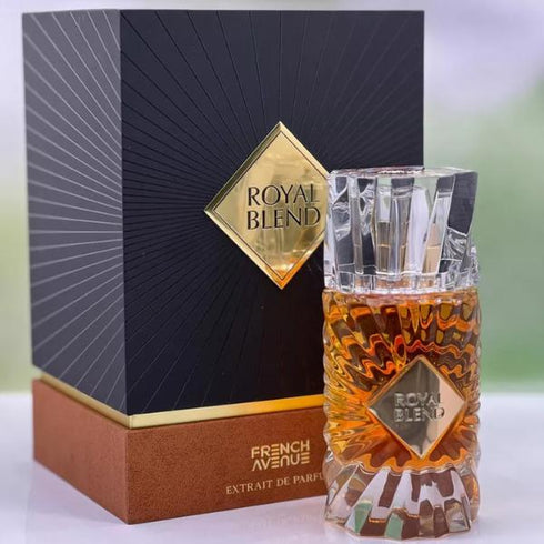 Royal Blend by Fragrance World Luxurious Unisex Woody Aromatic Fragrance Sweet, Warm, & Long Lasting Perfume For Men And Women