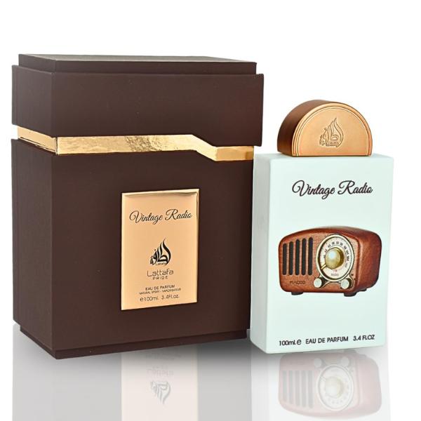 Lattafa Pride Vintage Radio Eau De Parfum 100ml Unisex Luxury Fragrance