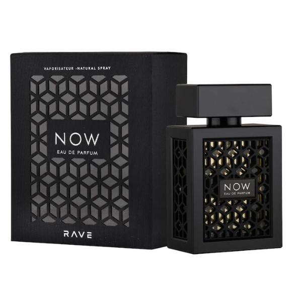 Rave NOW Eau De Parfum 100ml Woody Aromatic Fragrance for Men | Pineapple | Jasmine | Vanilla