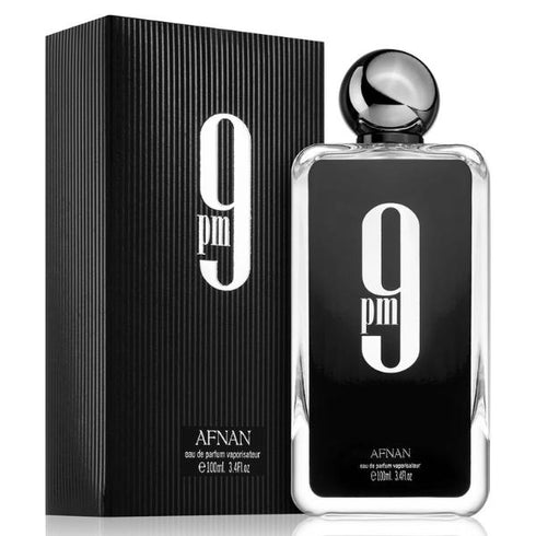 Afnan 9PM for Men | 100ml Eau de Parfum Spray | Viral Sweet Vanilla Amber Cologne | Warm Spicy Masculine Fragrance | Long Lasting Best Seller | FREE Fast UK Delivery