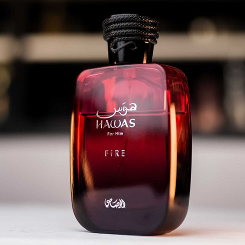 Rasasi Hawas Fire – New 2025 Unisex Amber Perfume 100ml EDP