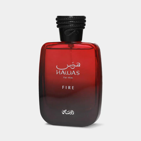 Rasasi Hawas Fire – New 2025 Unisex Amber Perfume 100ml EDP