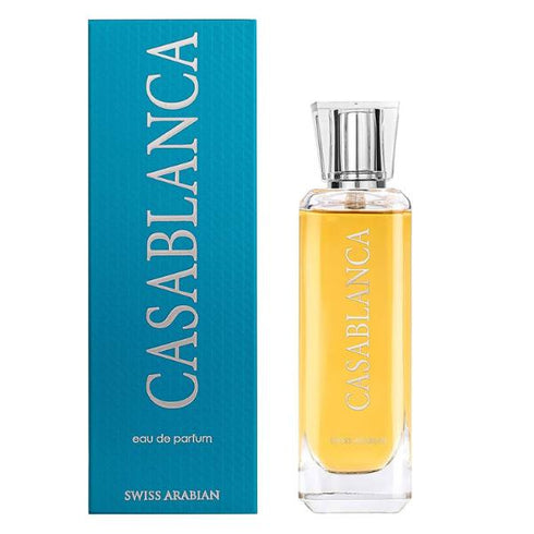 Casablanca by Swiss Arabian Eau De Parfum – Oriental Fragrance for Men & Women | Long-Lasting, Luxurious, Fruity & Sweet