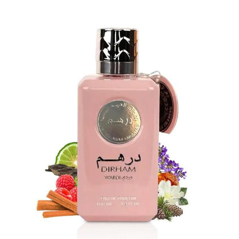Dirham Wardi Floral Sweet Rose Long Lasting Perfume For Women - 100ml Eau De Parfum Perfume Spray