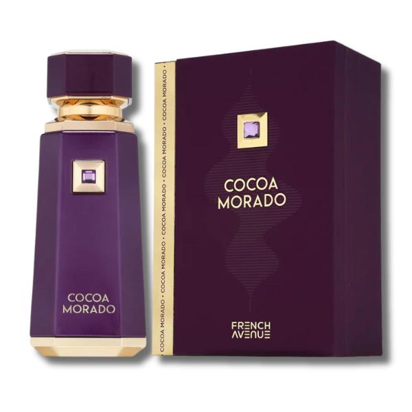 Cocoa Morado Eau De Parfum 100ml by French Avenue – Viral Sweet Oud Vanilla Perfume | For Men & Women | Exotic Spicy Woody Scent | Luxury Gourmand Cologne | Free & Fast Delivery | Must-Have TikTok Fragrance
