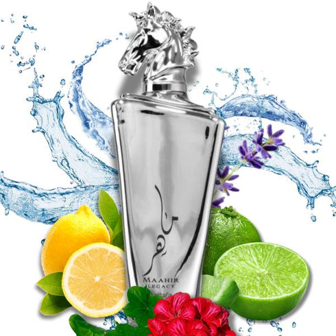Maahir Legacy Men's Perfume by Lattafa, 100ml