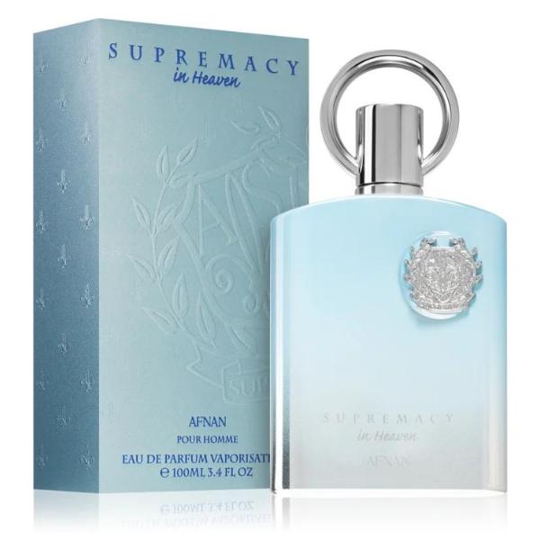 Supremacy In Heaven 100ml Eau De Parfum - Fresh Aquatic Citrus Fragrance afnan supremacy