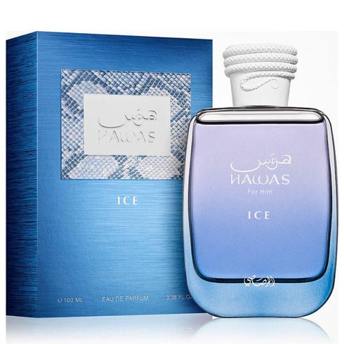 Rasasi Hawas Ice for Him 100ml EDP – The Ultimate Fresh & Modern Scent