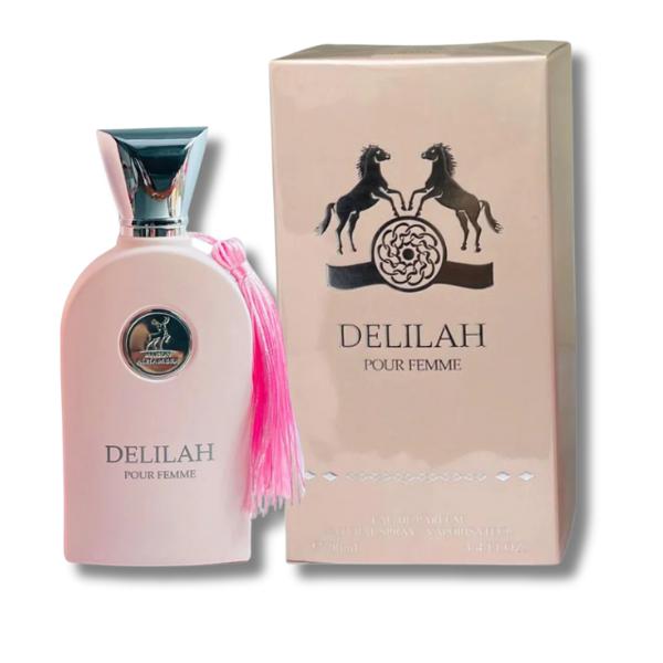Delilah by Maison Alhambra - Floral Fruity Eau de Parfum for Women - Elegant, Long-Lasting, & Feminine Fragrance