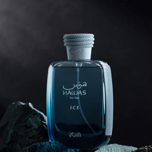 Rasasi Hawas Ice for Him 100ml EDP – The Ultimate Fresh & Modern Scent