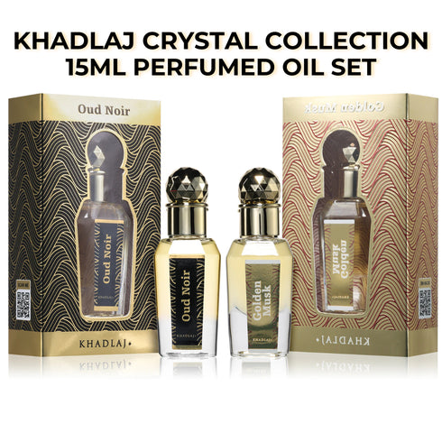 Khadlaj Oud Noir 15ml travel size oud attar perfume oil