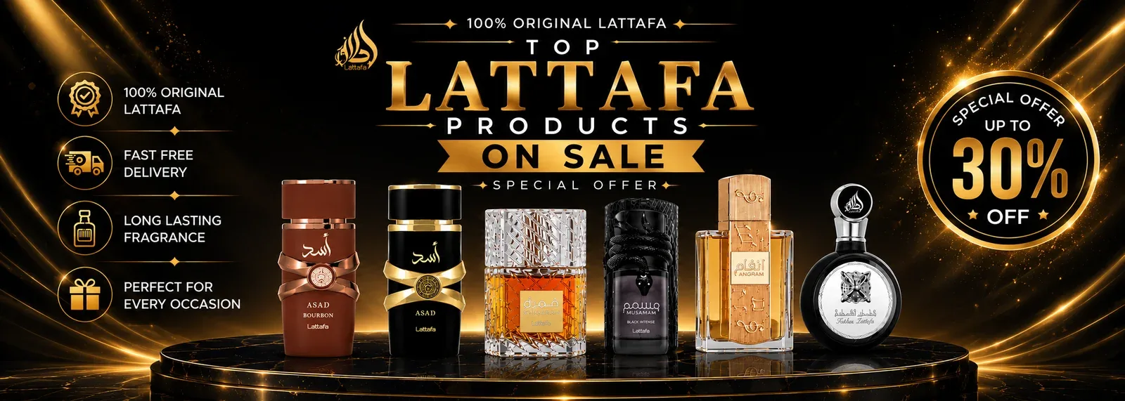 Lattafa Top 10 Bestsellers – Limited Time Offer