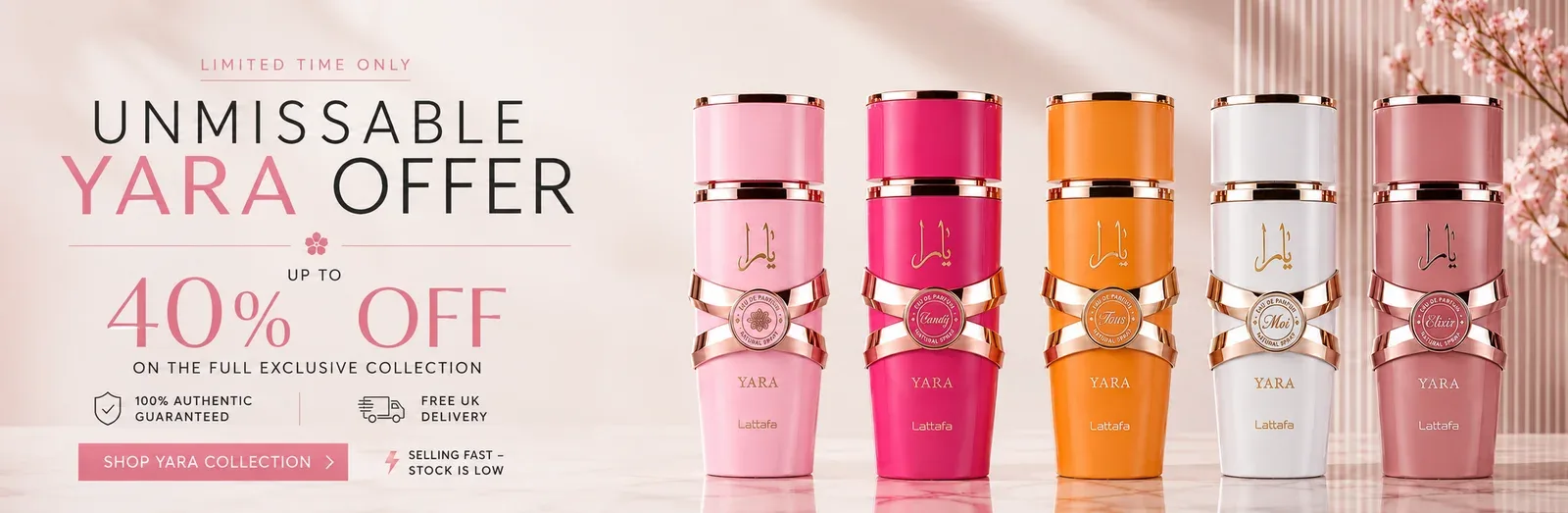 Yara by Lattafa – Up to 40% Off